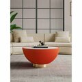 Manhattan Comfort Anderson Coffee Table in Orange CT012-OR